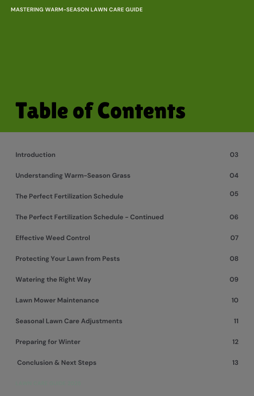 Master Lawn Care Guide 2025